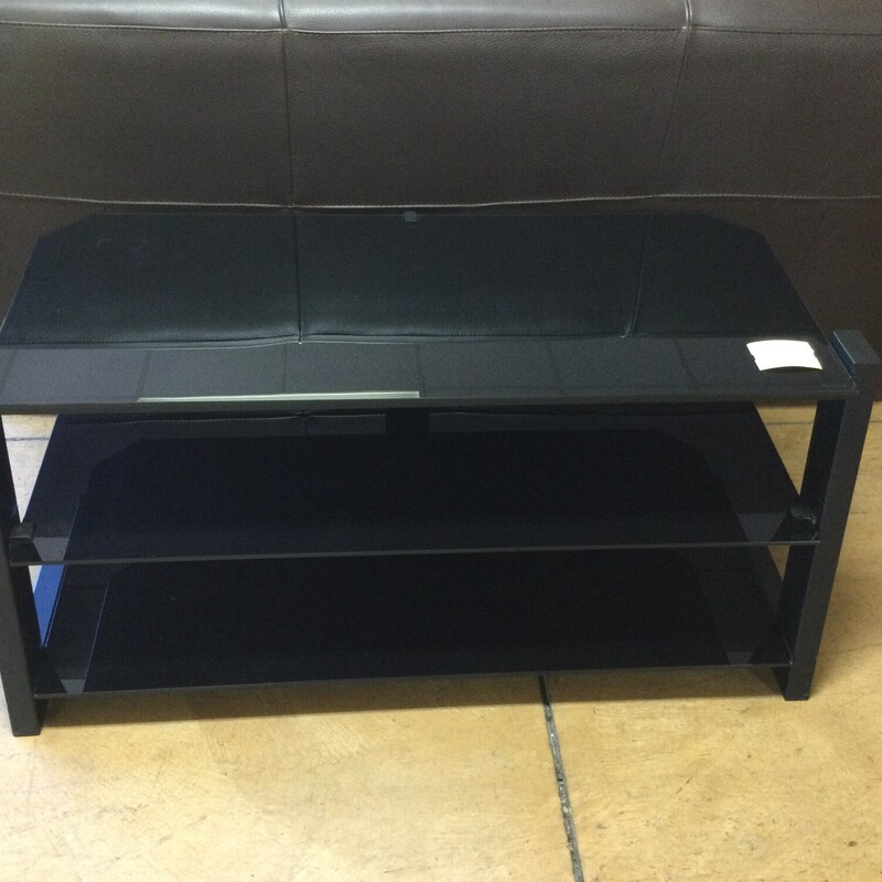 TV Stand, Black, Size: B3211

22H X 48L X22D

FOR IN-STORE OR PHONE PURCHASE ONLY
LOCAL DELIVERY AVAIALBLE $50 MINIMUM