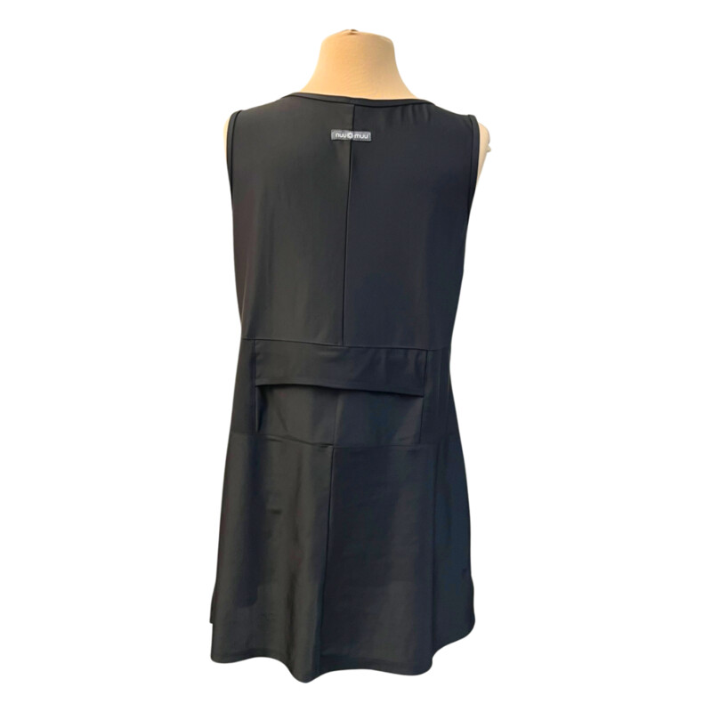 Nuu Muu Ruu Muu Dress<br />
Keyhole Detail and Back Pocket<br />
Color: Black<br />
Size: XL