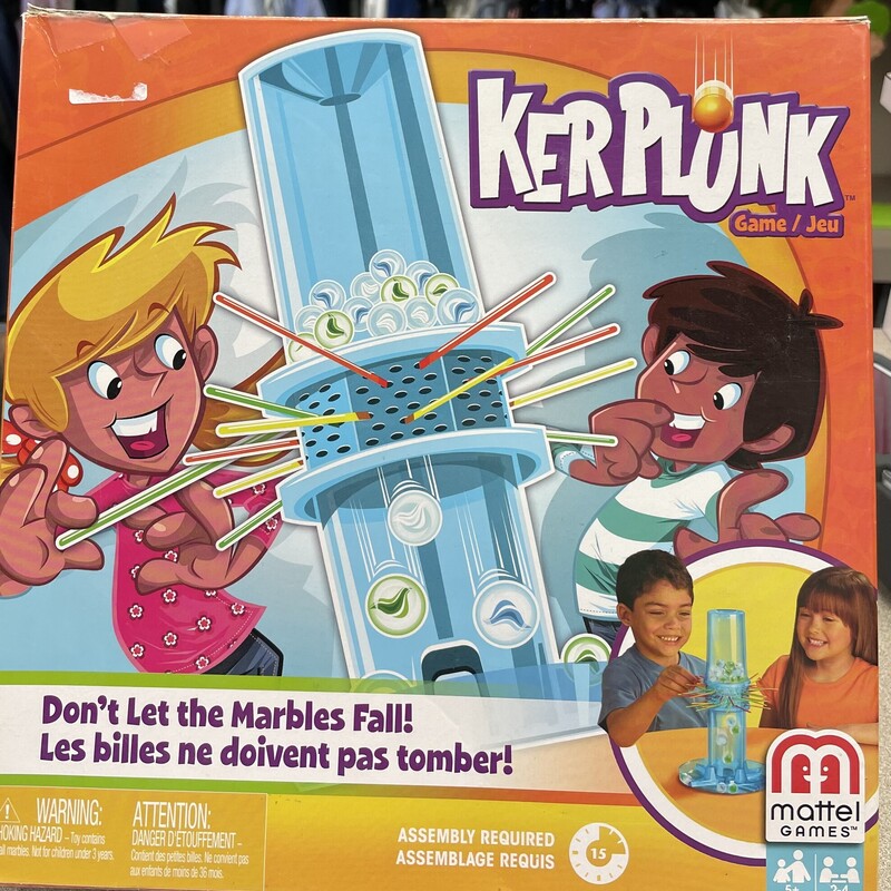 Kerplunk Game, Multi, Size: Complete