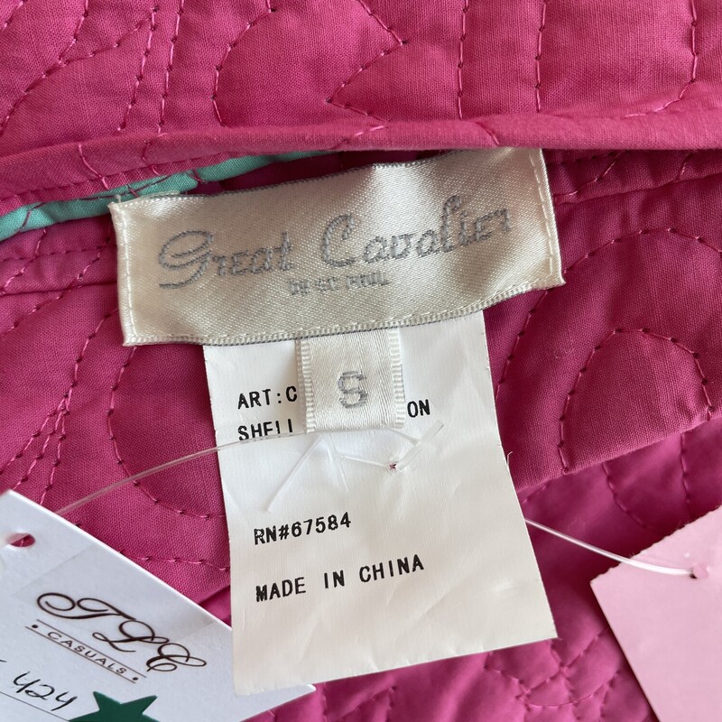 Great Cavlier NWT Blazer, Mint/pin, Size: Small $24.99<br />
Original Price 89.95<br />
<br />
All sales are final. No returns<br />
<br />
Pick up within 7 days of purchase or have shipped.<br />
Thank you for shopping with us:)