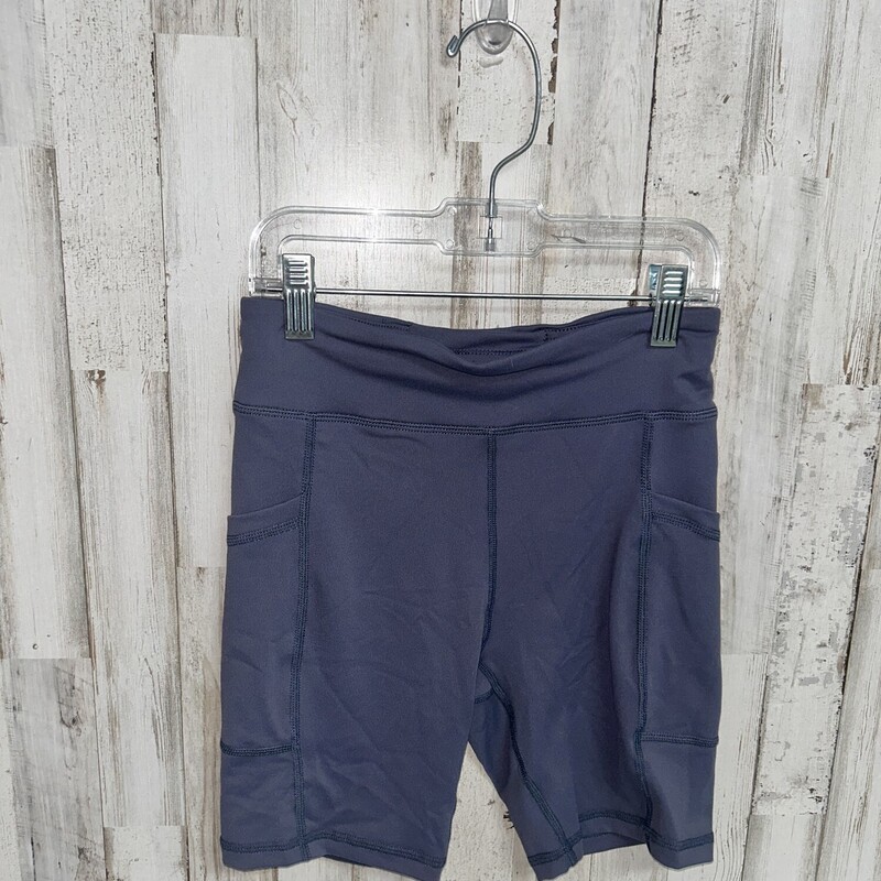 8/10 Grey Biker Shorts, Grey, Size: Girl 7/8