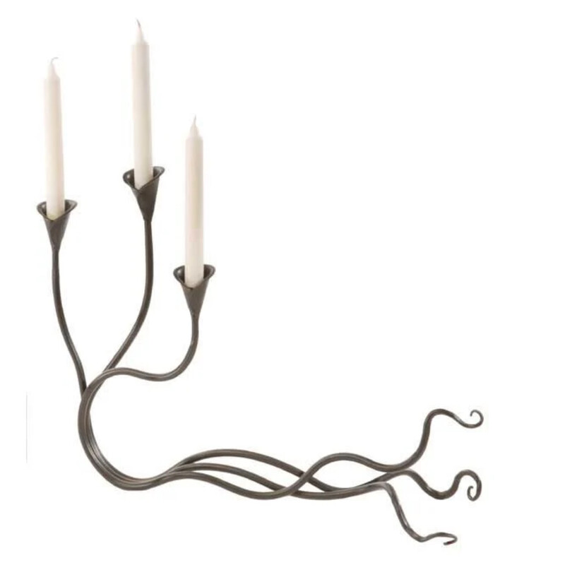 Windswept Triple Iron Candleholder
Black Size: 21 x 16H
Retails: $200+