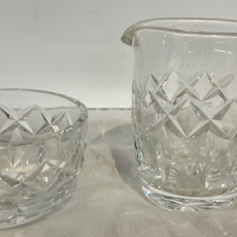 Waterford Lismore Cream & Sugar Set
Clear Size: 4 x 2H, 5 x 4H