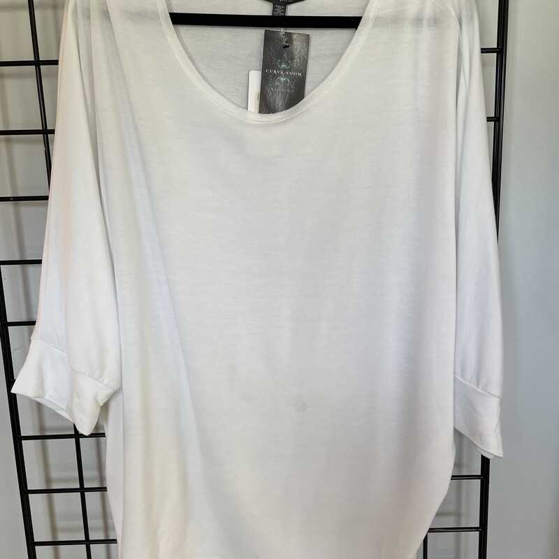 Shannon Passero, White, Size: L