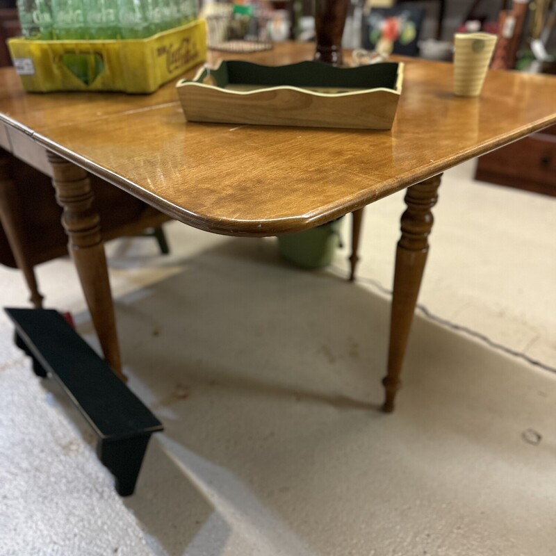 Harvest Table,with drop leaf on both sides<br />
 Size: 70.5inches long (at the fullest length) x 42 inches<br />
wide<br />
All Sales Are Final . No Returns<br />
<br />
 Pick Up from store Within 7 Days of Purchase<br />
<br />
Thank you for Shopping With Us:-)