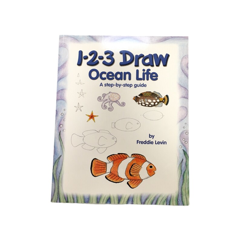 1-2-3 Draw Ocean Life