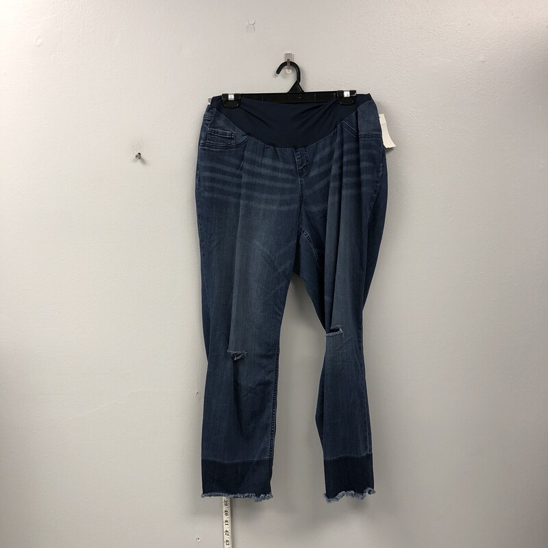 Indigo Blue, Size: 3X, Item: Pants