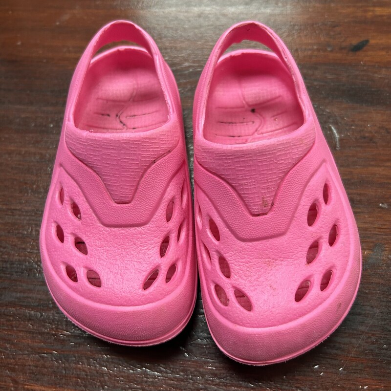 6 Pink Rubber Shoes