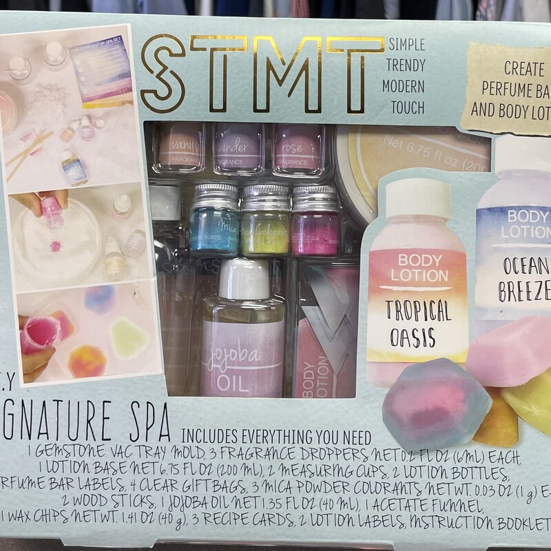 DIY Signature Spa, Multi, Size: NEW!