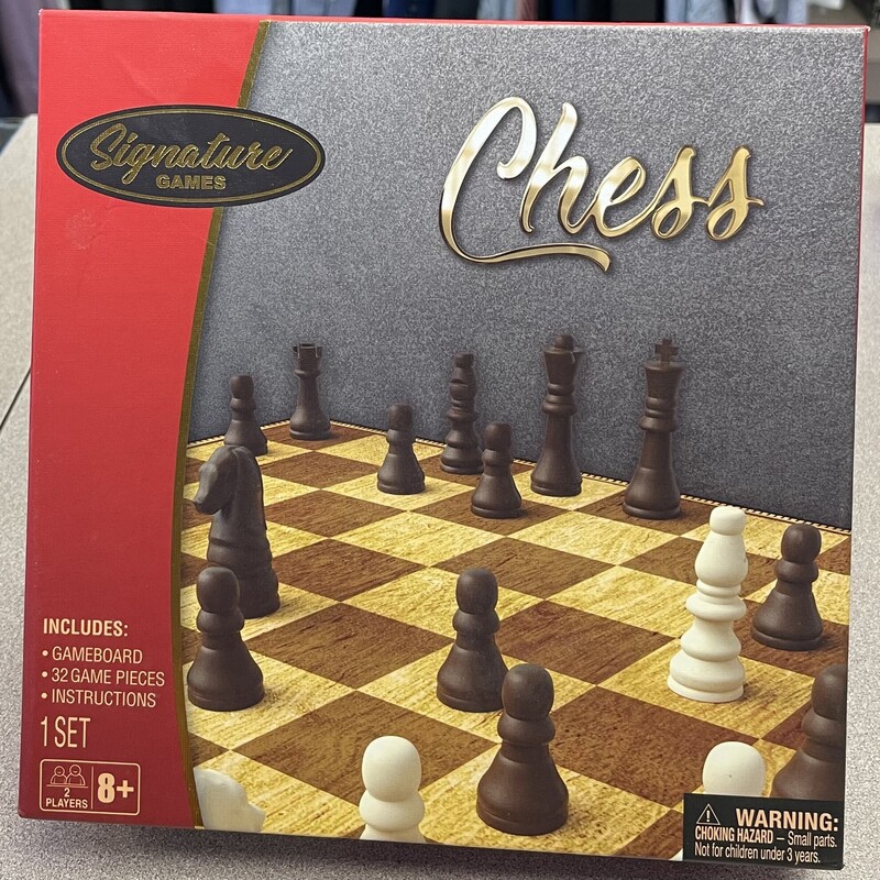 Signature Games Chess, Multi, Size: 8Y+
Missing Instruction