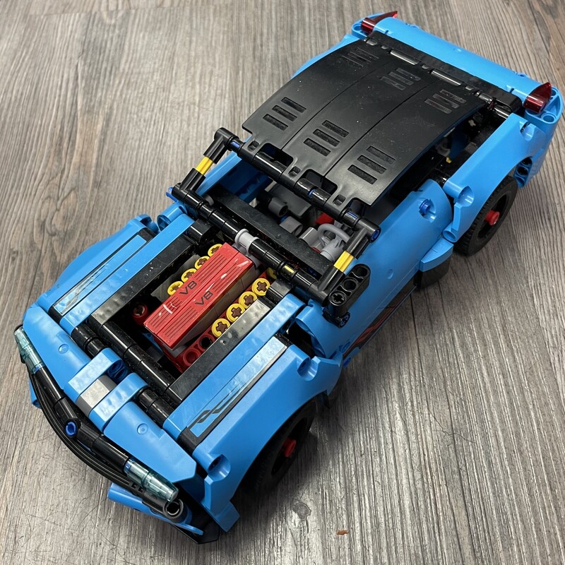 Lego Car, Blue, Size: Pre-owned