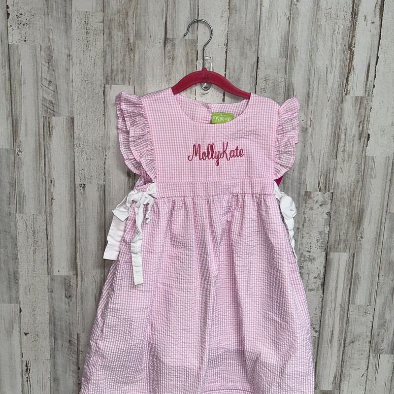7 Pink Plaid Molly Kate D, Pink, Size: Girl 7/8