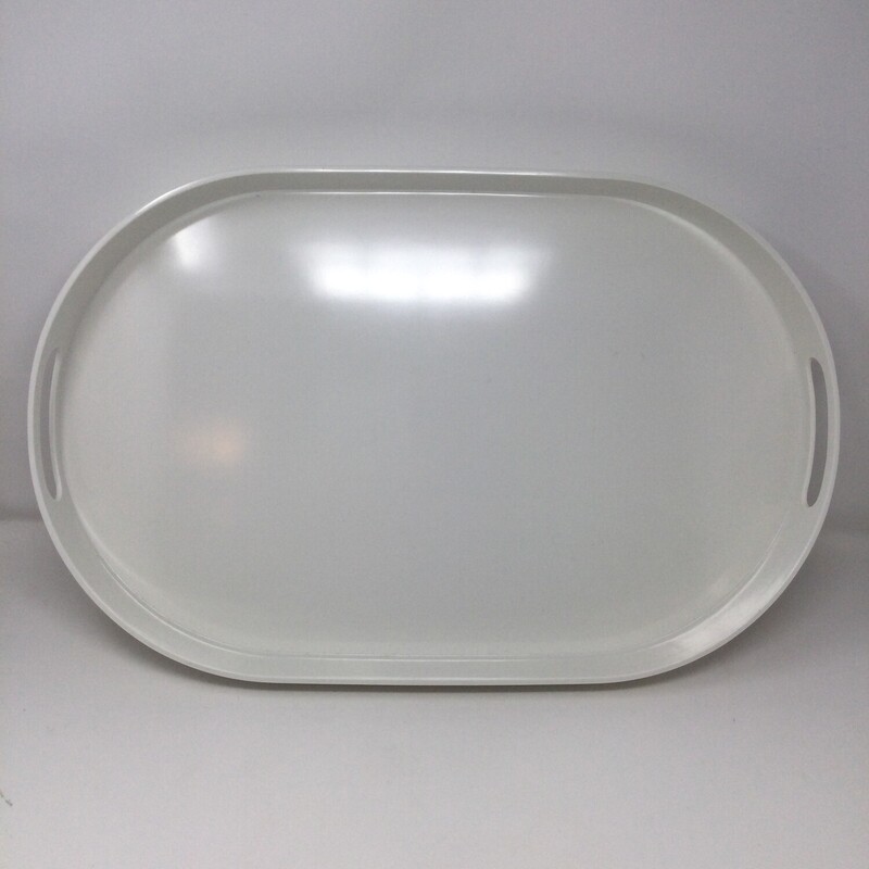 Resin Handled Tray
White
Size: 21 X 13 In