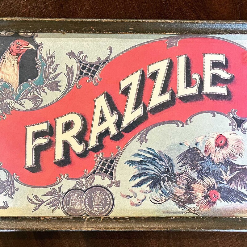 Antique Frazzle Label 11x