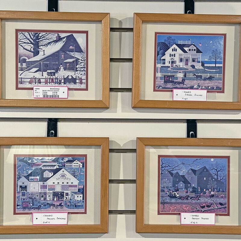 Set Of 4 Seasons Scenes

Charles Wysocki Prints

9 x 11