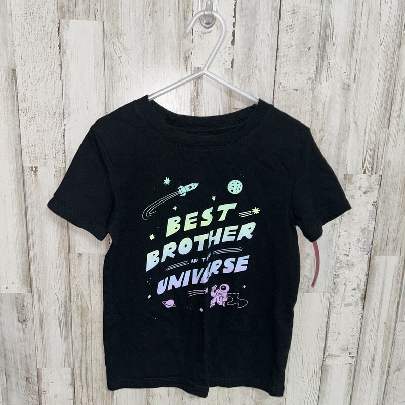 5T Best Bro In The Univer, Black, Size: Boy 5-8