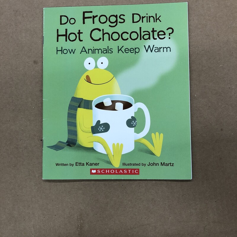 Do Frogs Drink Hot Chocol, Size: Back, Item: Paper