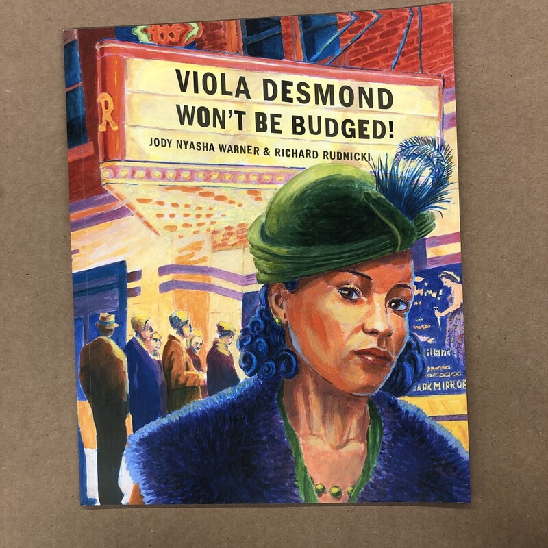 Viola Desmond Wont Be Bu, Size: Back, Item: Paper