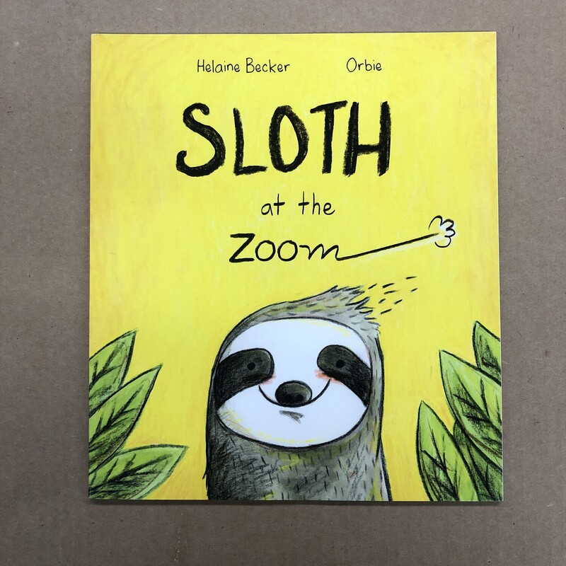 Sloth At The Zoom, Size: Back, Item: Paper