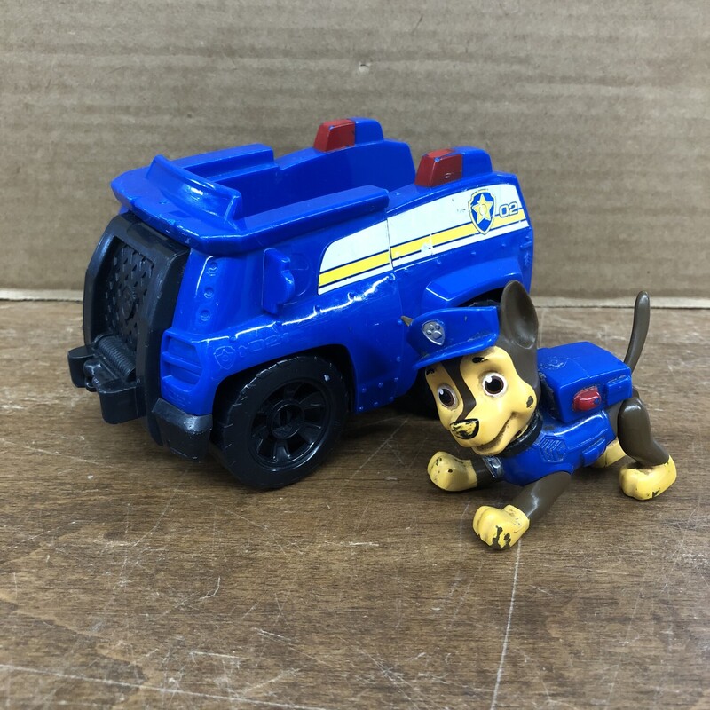 Paw Patrol, Size: Vehicle, Item: W/Pup