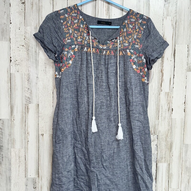 XS Chambray Embroider Dre