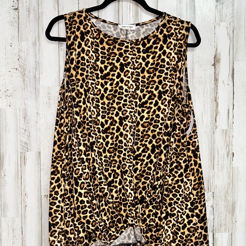 1X Cheetah Knotted Tank