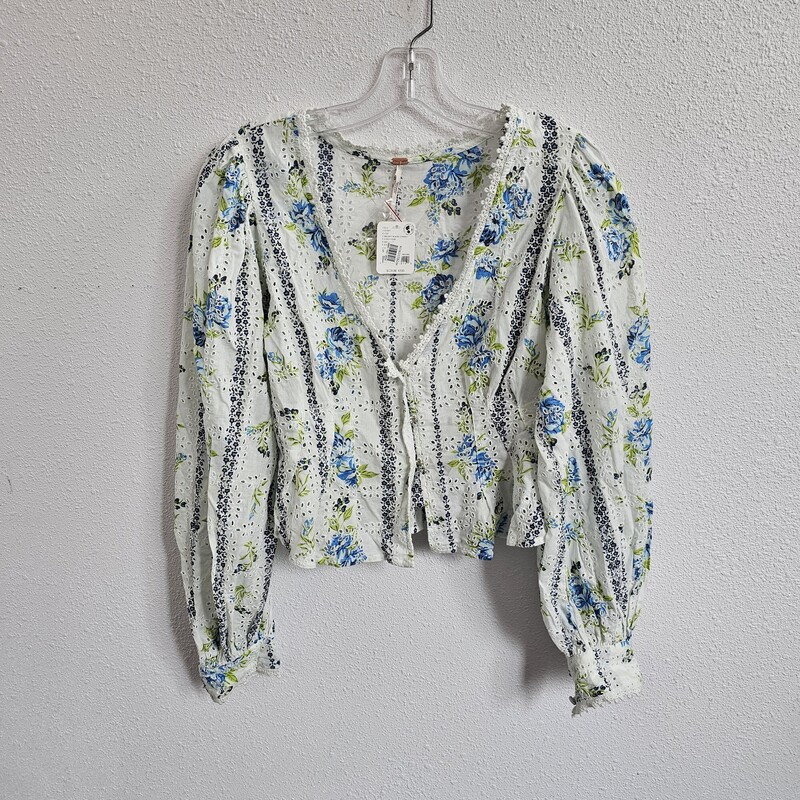 Free People, Bluewhte, Size: S/NWT