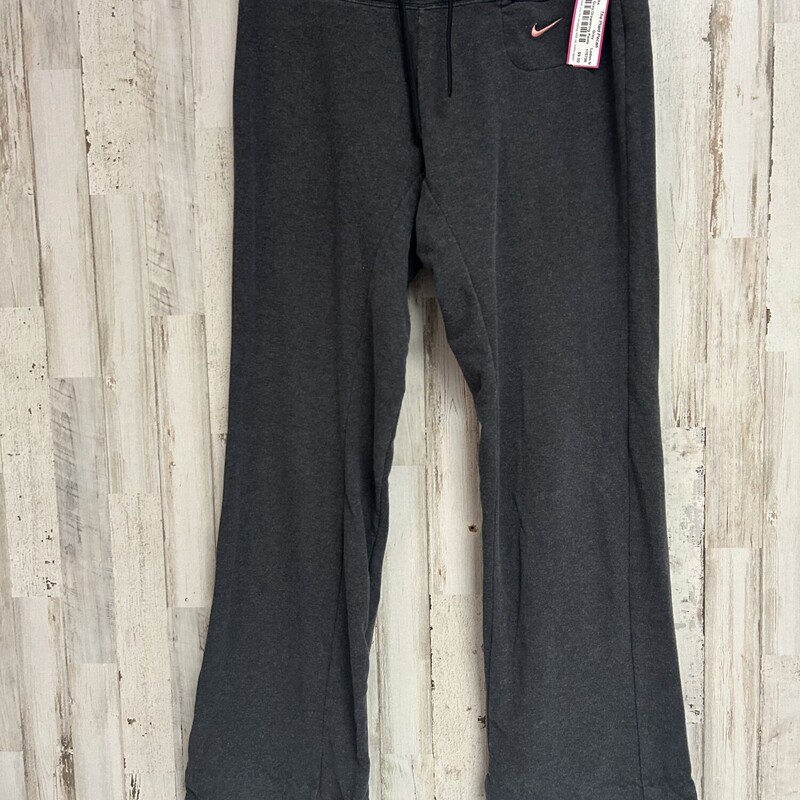 M Grey Drawstring Pants, Grey, Size: Ladies M