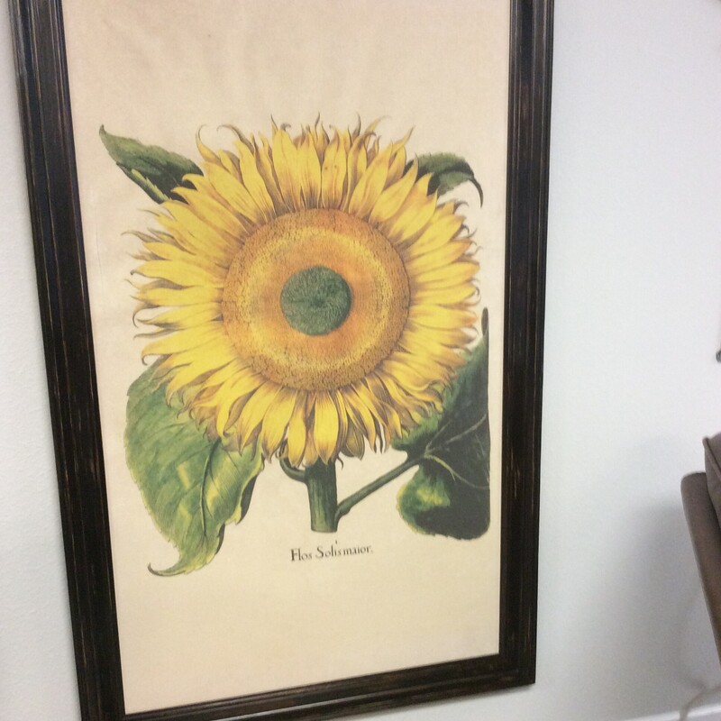 This oversized Sunflower picture is a real statement piece.