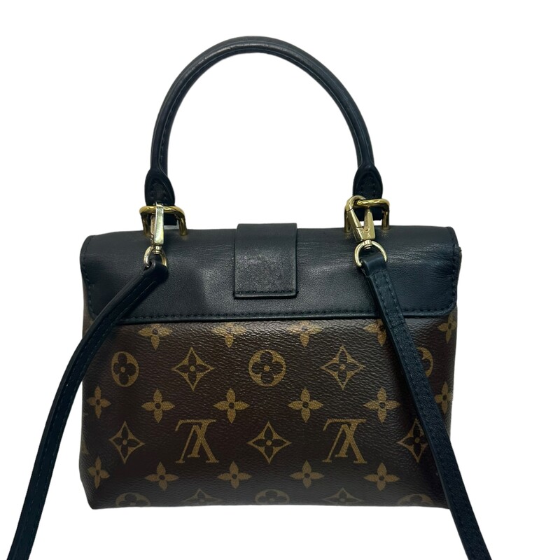 Louis Vuitton Locky Monogram, Size: BB

Dimensions:
7.9 x 6.3 x 3 inches
(length x Height x Width)

Date Code: Chipped

Note: Hardware is scratched on lock.