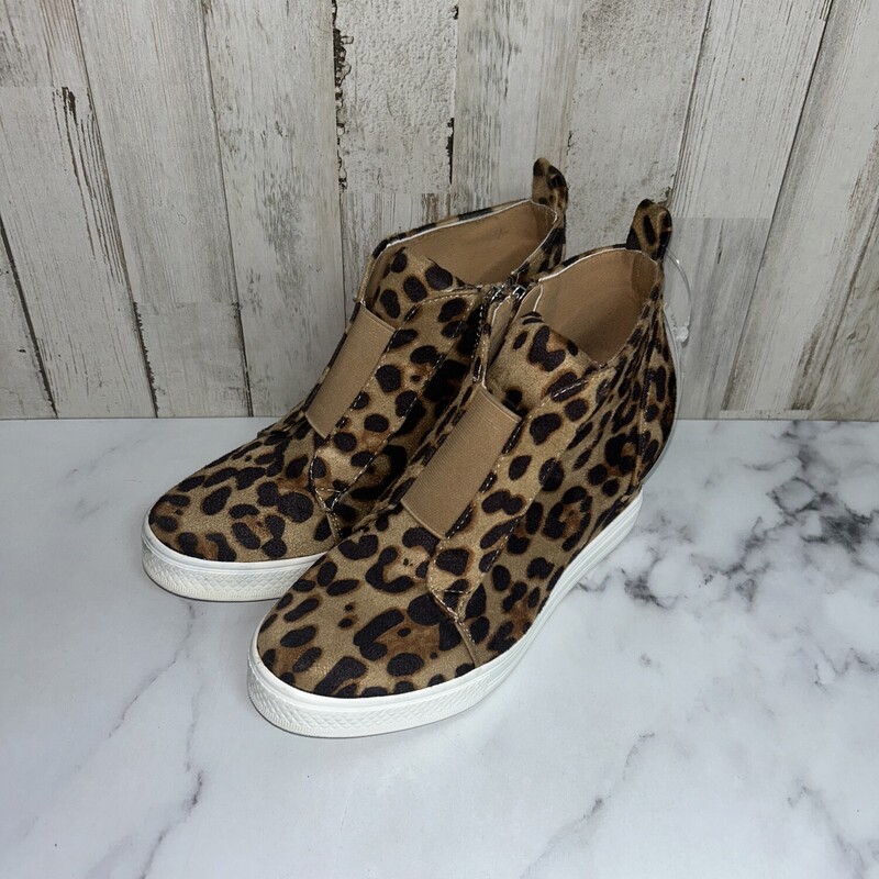 A6 Cheetah Wedge Sneaker