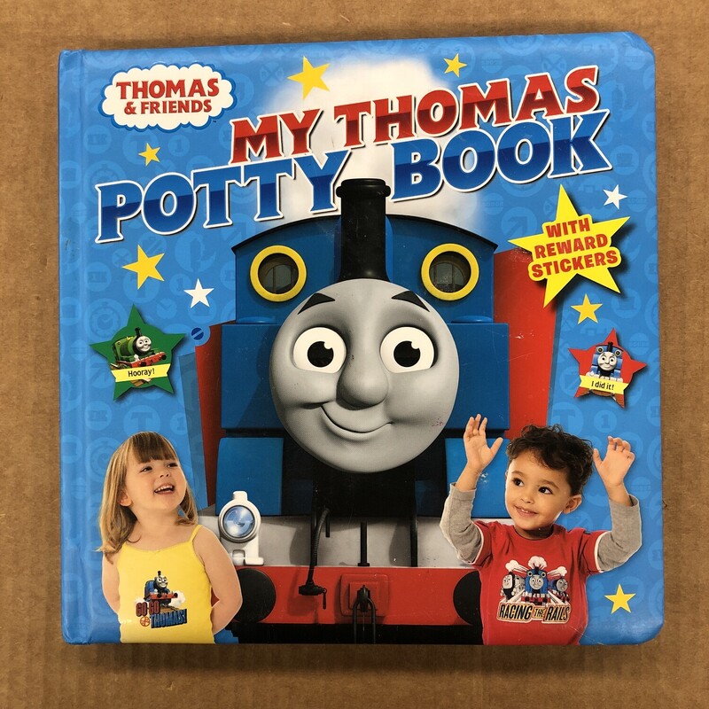 Thomas Potty Book, Size: Board, Item: Book