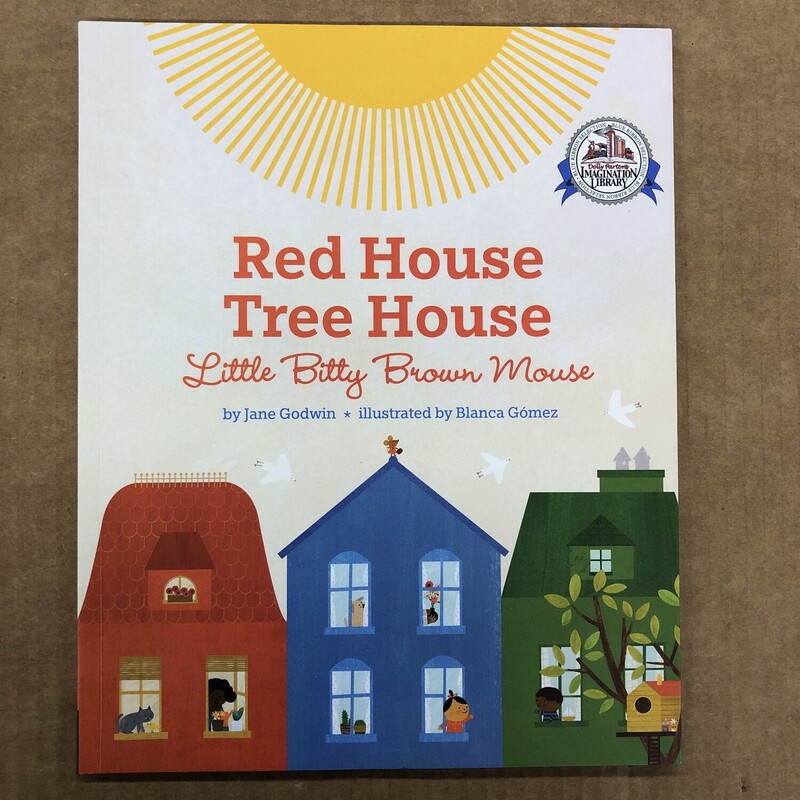 Red House Tree House, Size: Back, Item: Paper