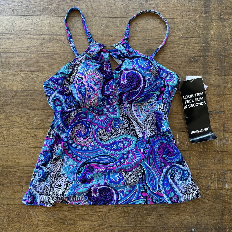 New With Tags,Trim Shaper Swim Top, Multi Color, Size: 12
Price: $23.99
All sales are final. No Returns

Pick up within 7 days of purchase
Or
Have it shipped
Thank you for your purchase!