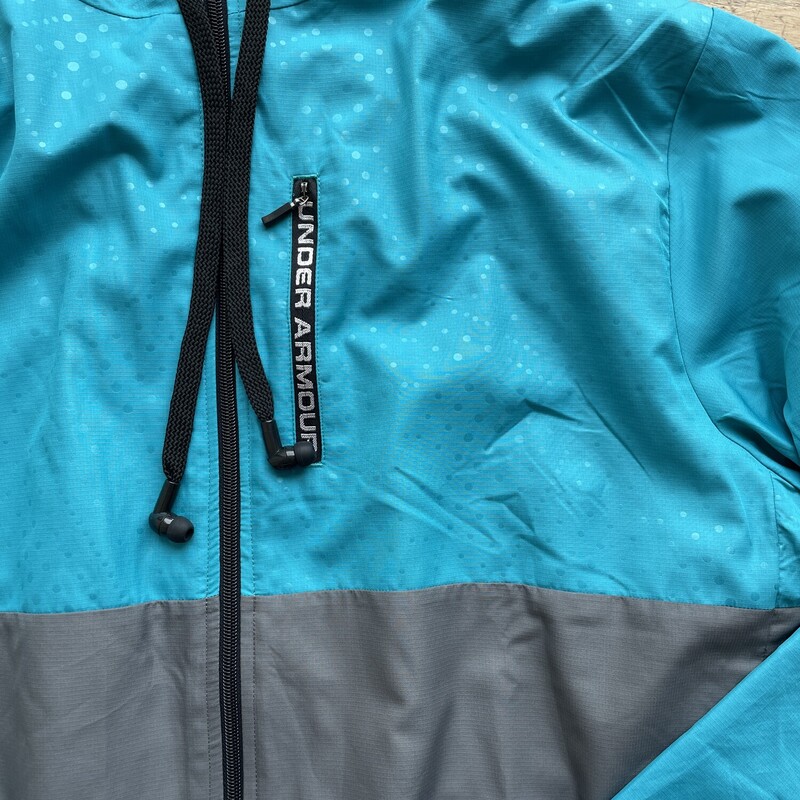 Under Armour All Season Jacket, Teal/Gray, Size: Large
Price: $34.99
All sales are final. No Returns

Pick up within 7 days of purchase
Or
Have it shipped
Thank you for your purchase!
