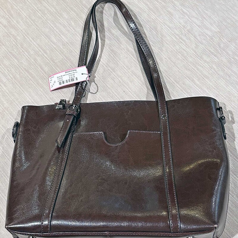 Dark Brown Leather Purse
13 In x 10 In.