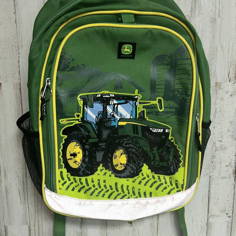 Green Tractor Backpack