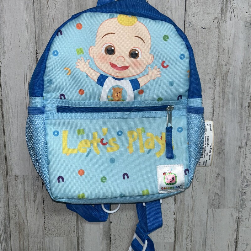 Blue Lets Play Backpack