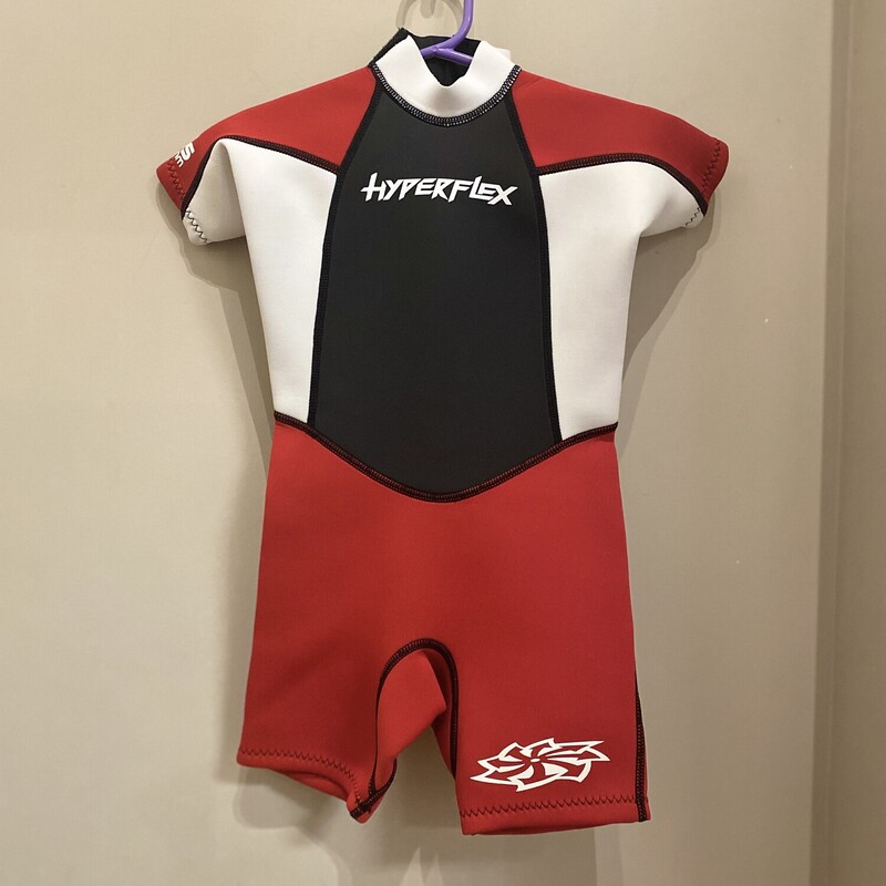 Hyperflex Wet Suir, Red, Size: 2, used good condition.