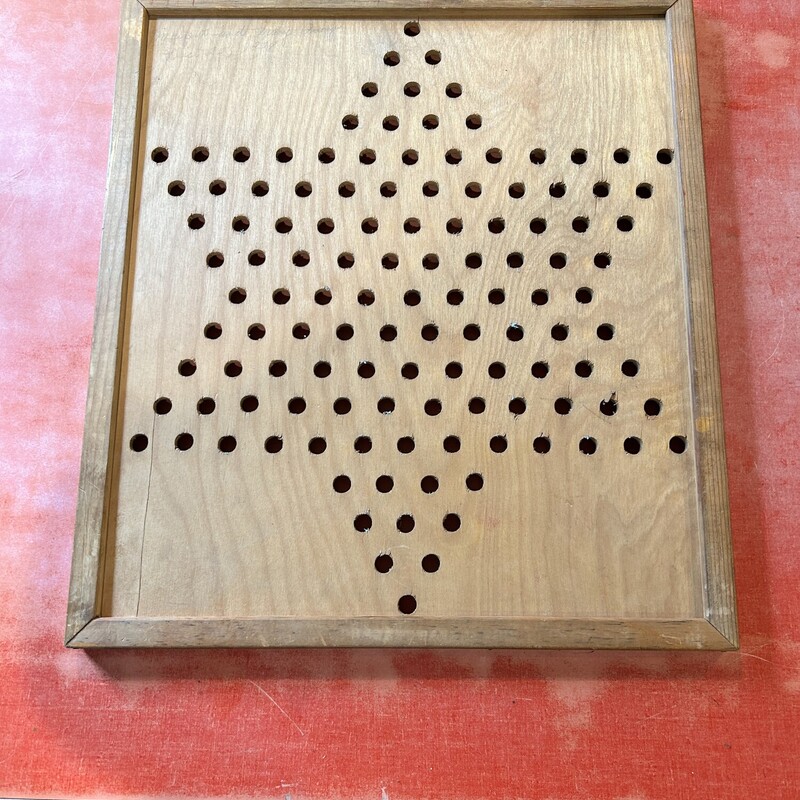 1939 Hop Ching Checkers<br />
 Size: 19x17<br />
A great Chinese Checkers Board made in te USA by Pressman Co.  It is in very good condition.  It comes from a local Plymouth estate and is signed and dated Dec 25, 1939.