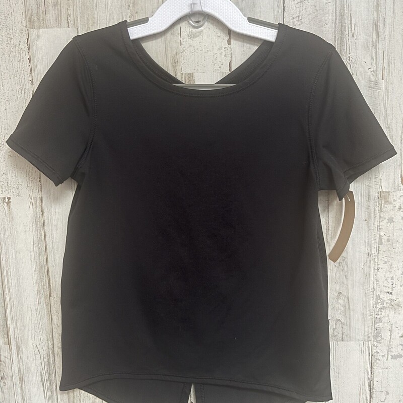 4/5 Black Athletic Tee