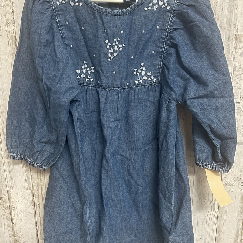3 Chambray Embroider Dres