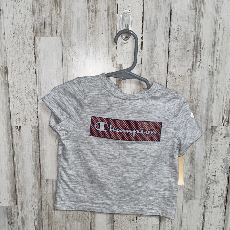 18M Grey Logo Tee