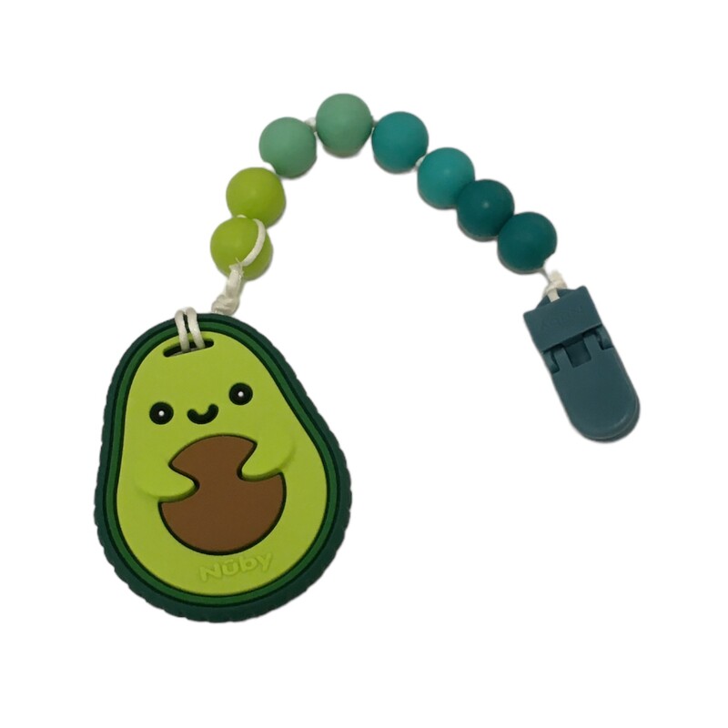 Silicone Teether (Avocado