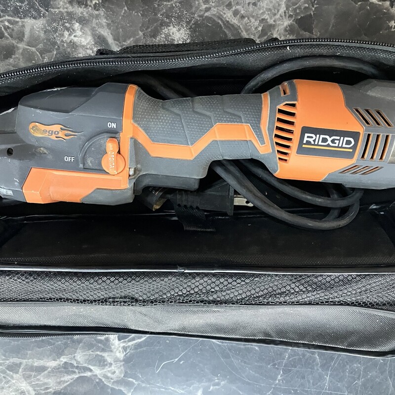 One Handed Reciprocating Saw,  Ridgid
R3031 One-Handed Orbital Reciprocating Saw