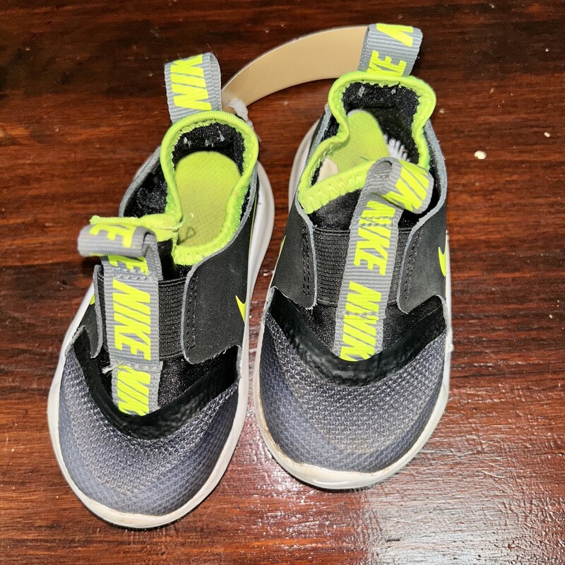 5 Grey/Green Sneakers, Grey, Size: Shoes 5
