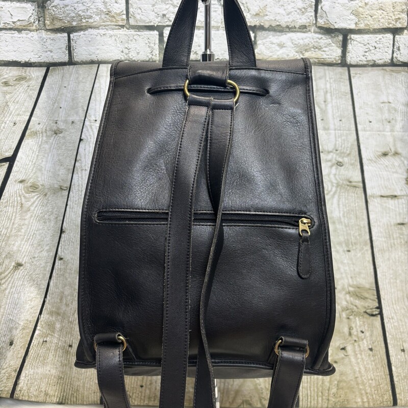 Coach Backpack Vintage, Black, Size: Backpack