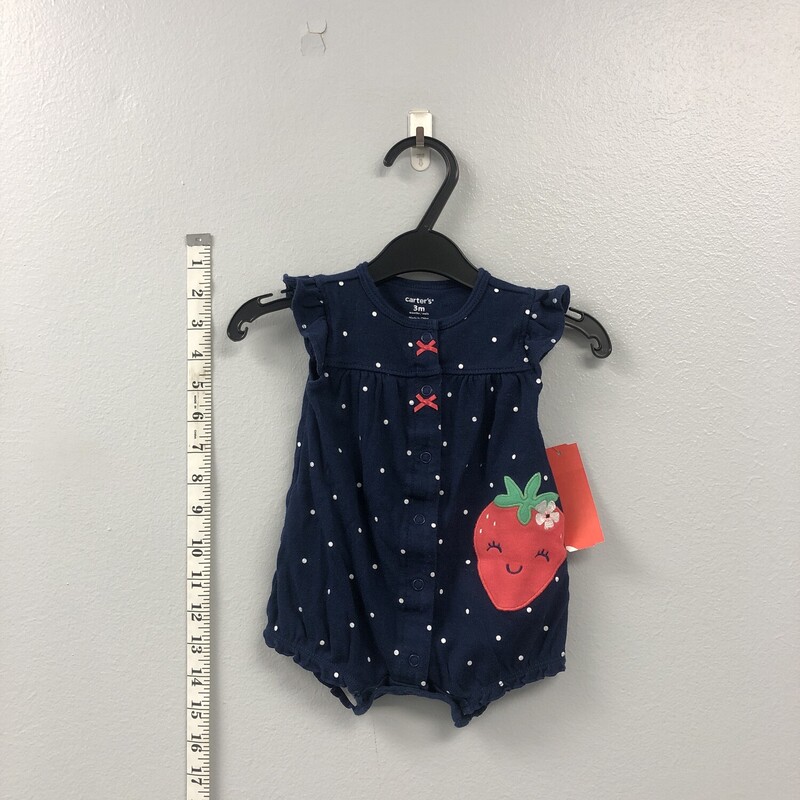 Carters, Size: 3m, Item: Romper