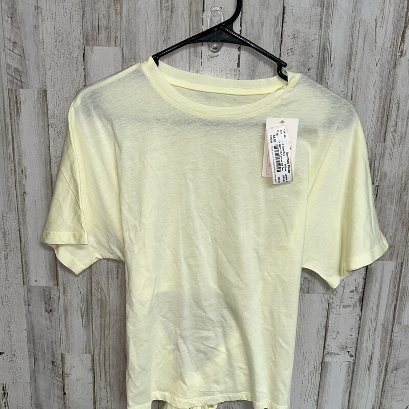 NEW XS Yellow Tie Tee