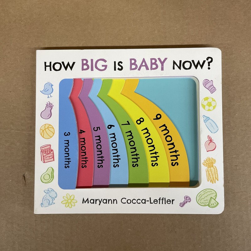 How Big Is Baby Now, Size: Board, Item: Book